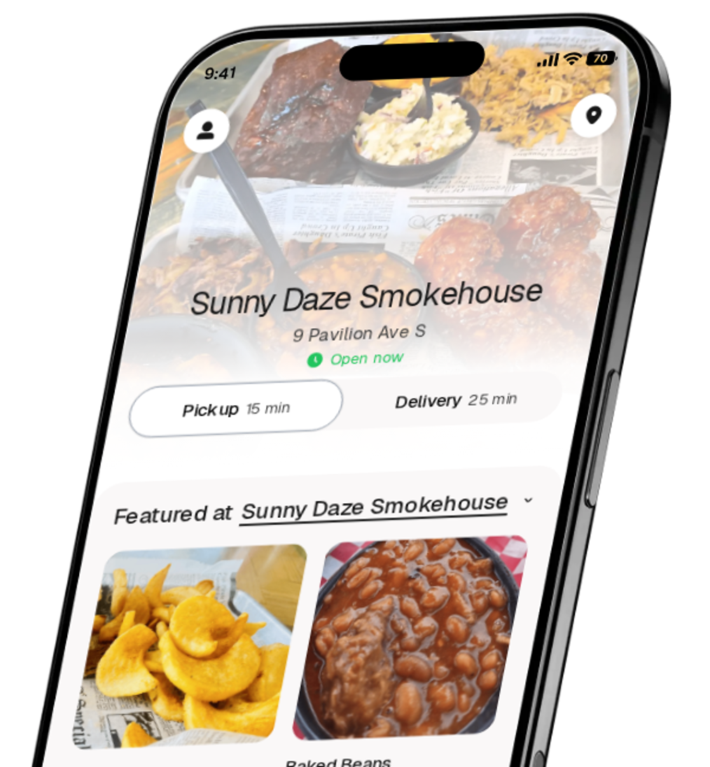 Sunny Daze Smokehouse app preview
